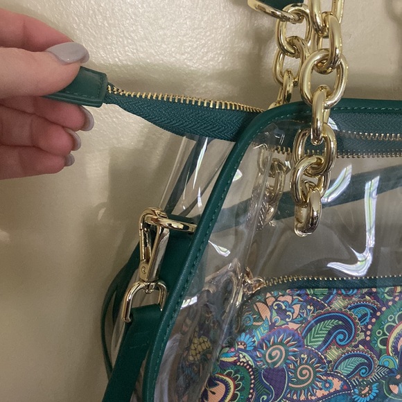 Clear Purse with removable pouch inside - Picture 2 of 13